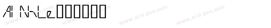 AI Nile字体转换